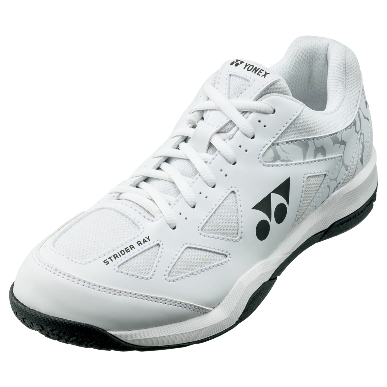 Yonex Strider Ray White Black - Komfortable Badmintonsko