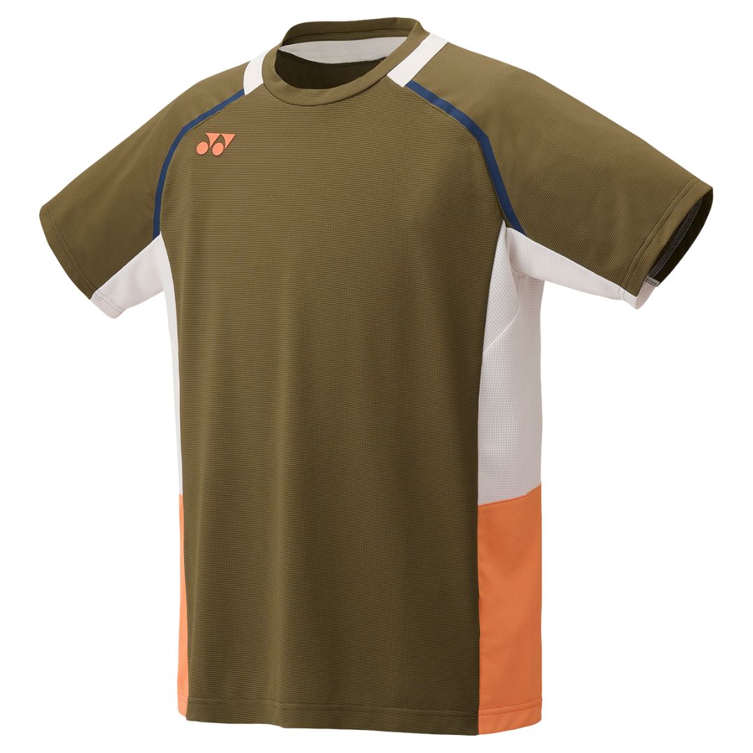 Yonex T-Shirt 10637ex i Olivenbrun – Hurtig Levering!