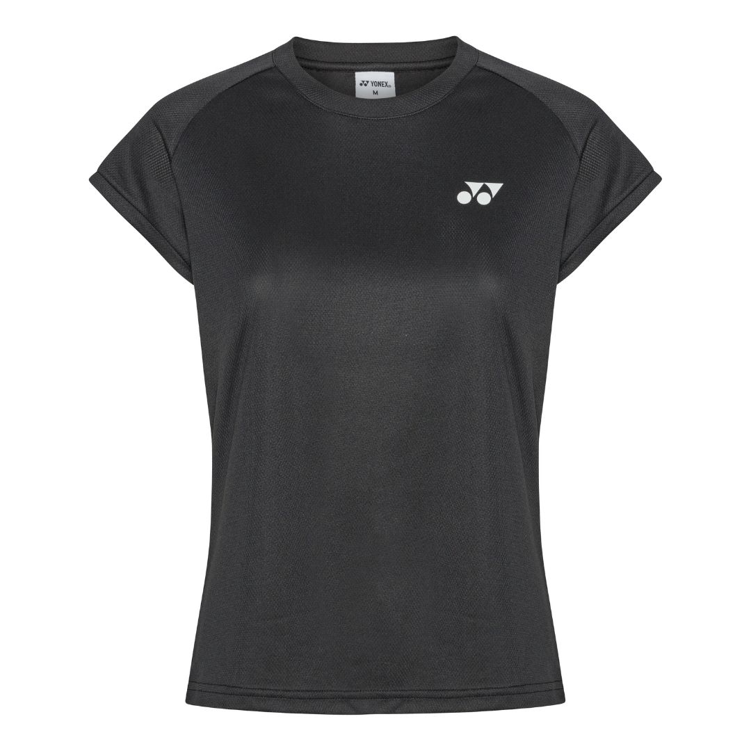 Yonex Women Basic T Shirt Black