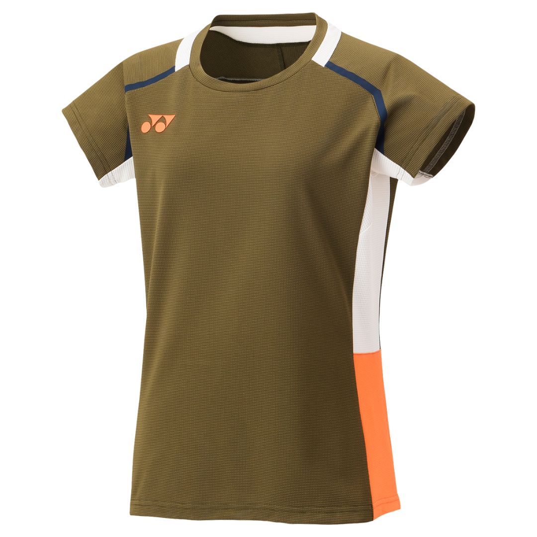Yonex Kvinder T-shirt 20851ex i Olivenbrun - Komfortabel Træning