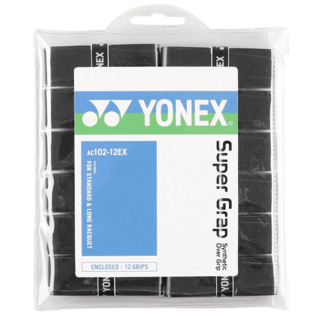 Yonex Super Grap  12 Pak  Black