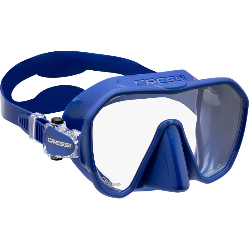 Cressi Z2 Maske Blå Metal