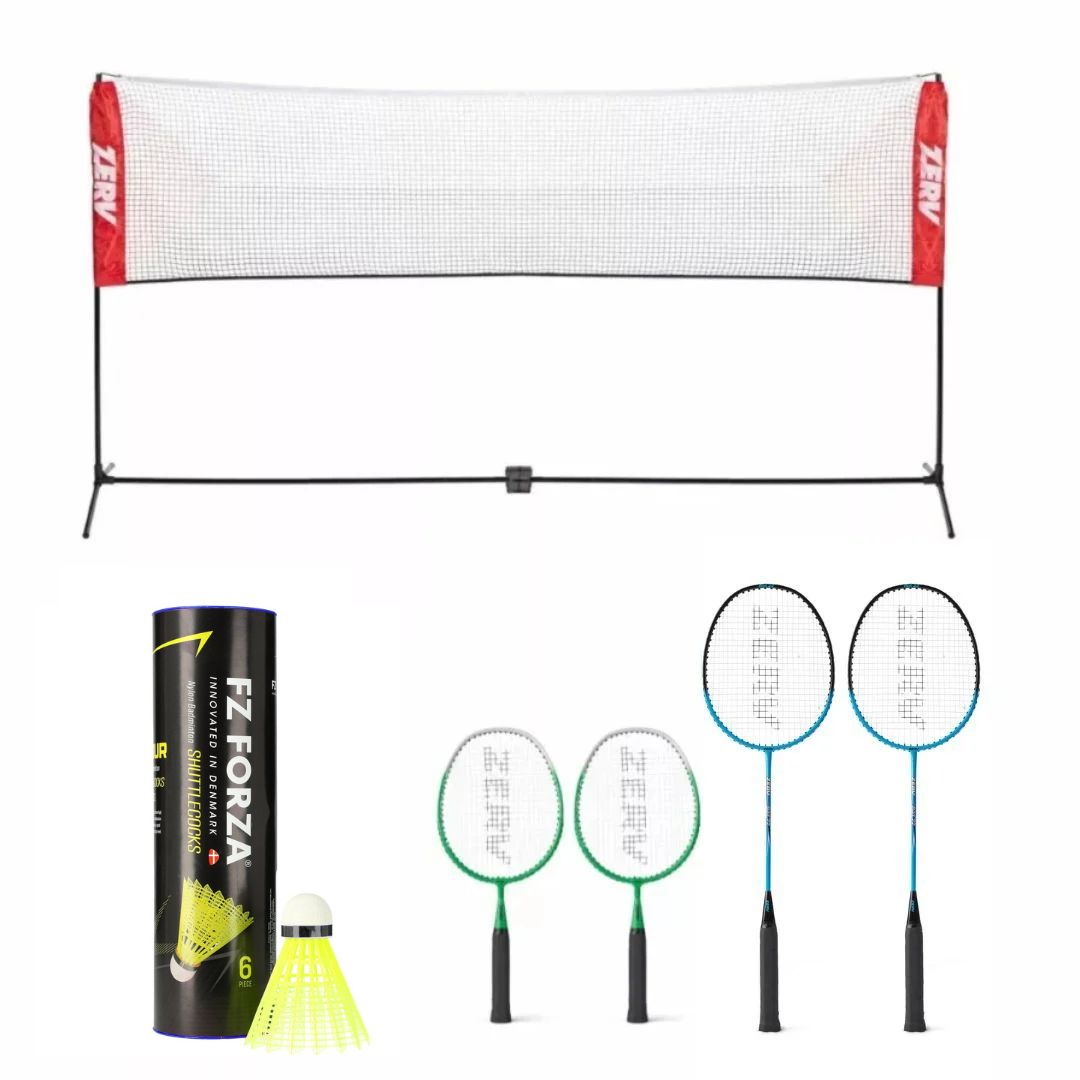 Zerv Badminton Sommerhuspakken Familie