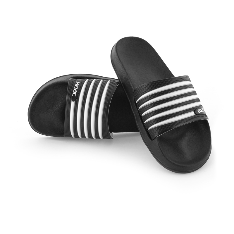 Seac Flip Flops Zebra Hvid Sort