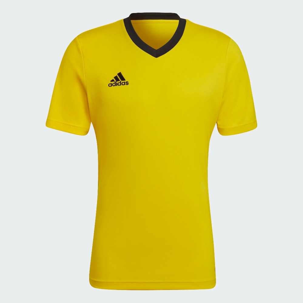 Adidas Entrada 22 Jersey   Yellow   Mens M