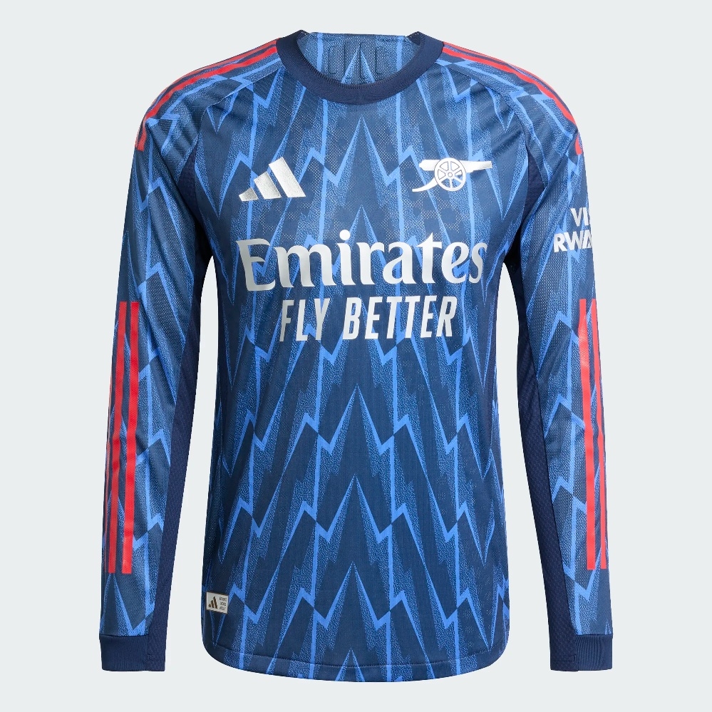 Arsenal Away Jersey L S 2025 26   Authentic M