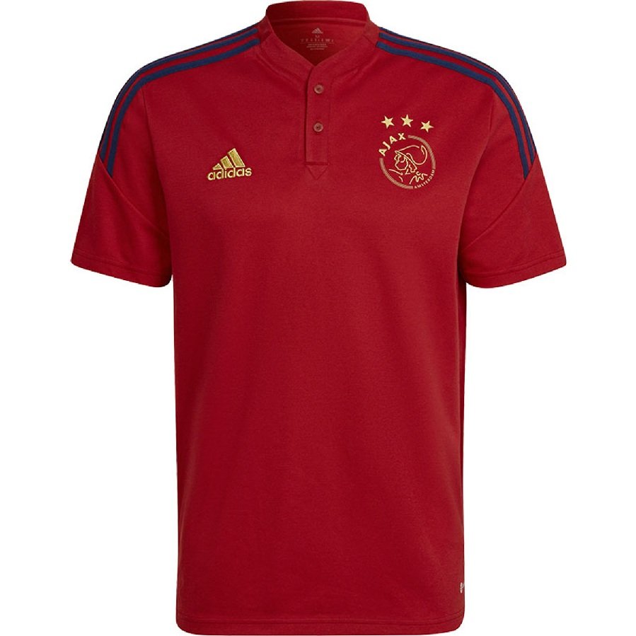 Ajax Polo Shirt   Red L