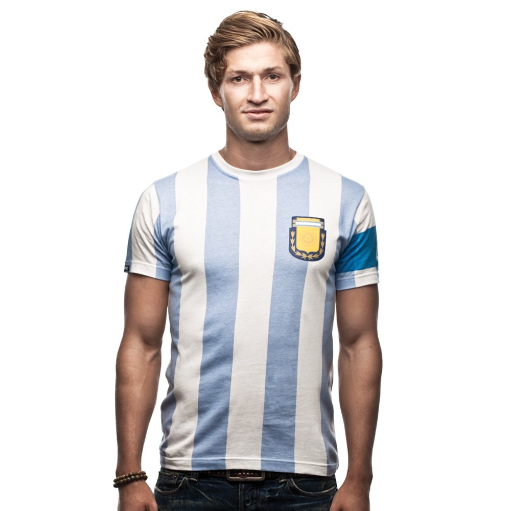 Argentina 1986 Capitano T Shirt    In Stock L