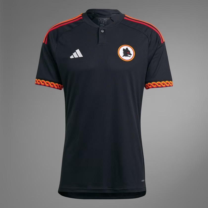 As Roma Third Jersey 2023 24   Mens M