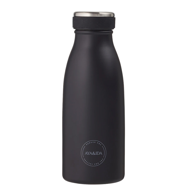 Aya Ida Drikkeflaske  350 Ml   Sort
