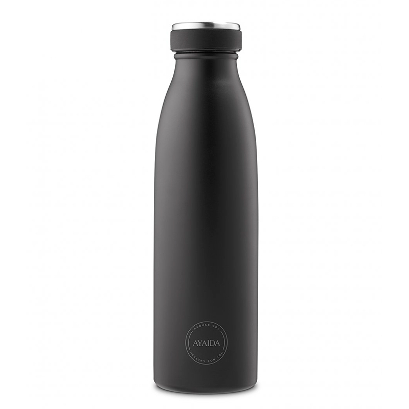 Aya Ida Drikkeflaske  500 Ml   Sort