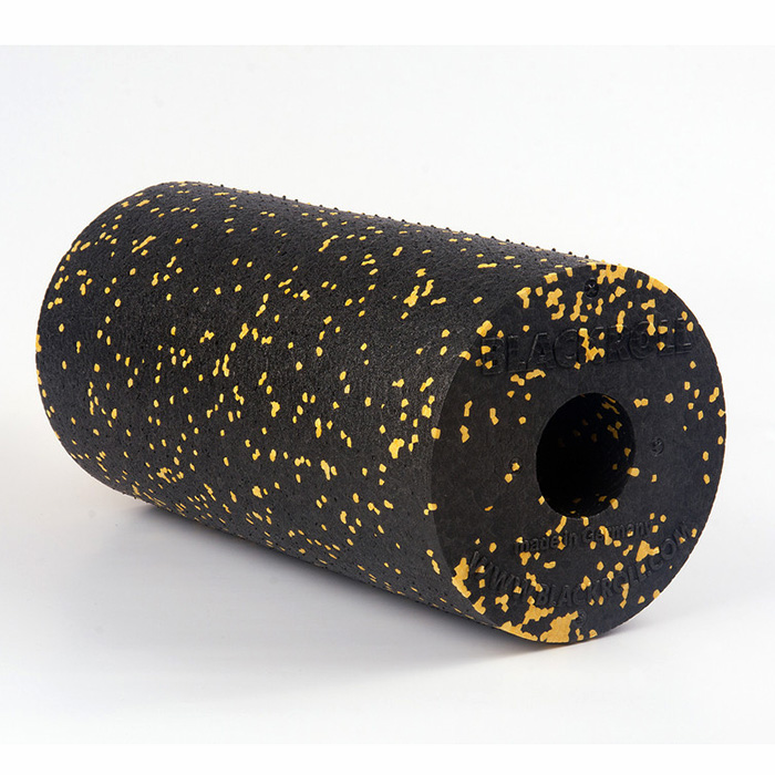 Blackroll Foamroller  Sort Gul   Medium Hård