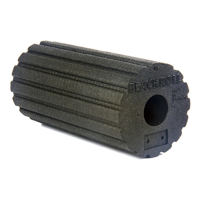 Blackroll Groove Foamroller  Sort   Medium Hård