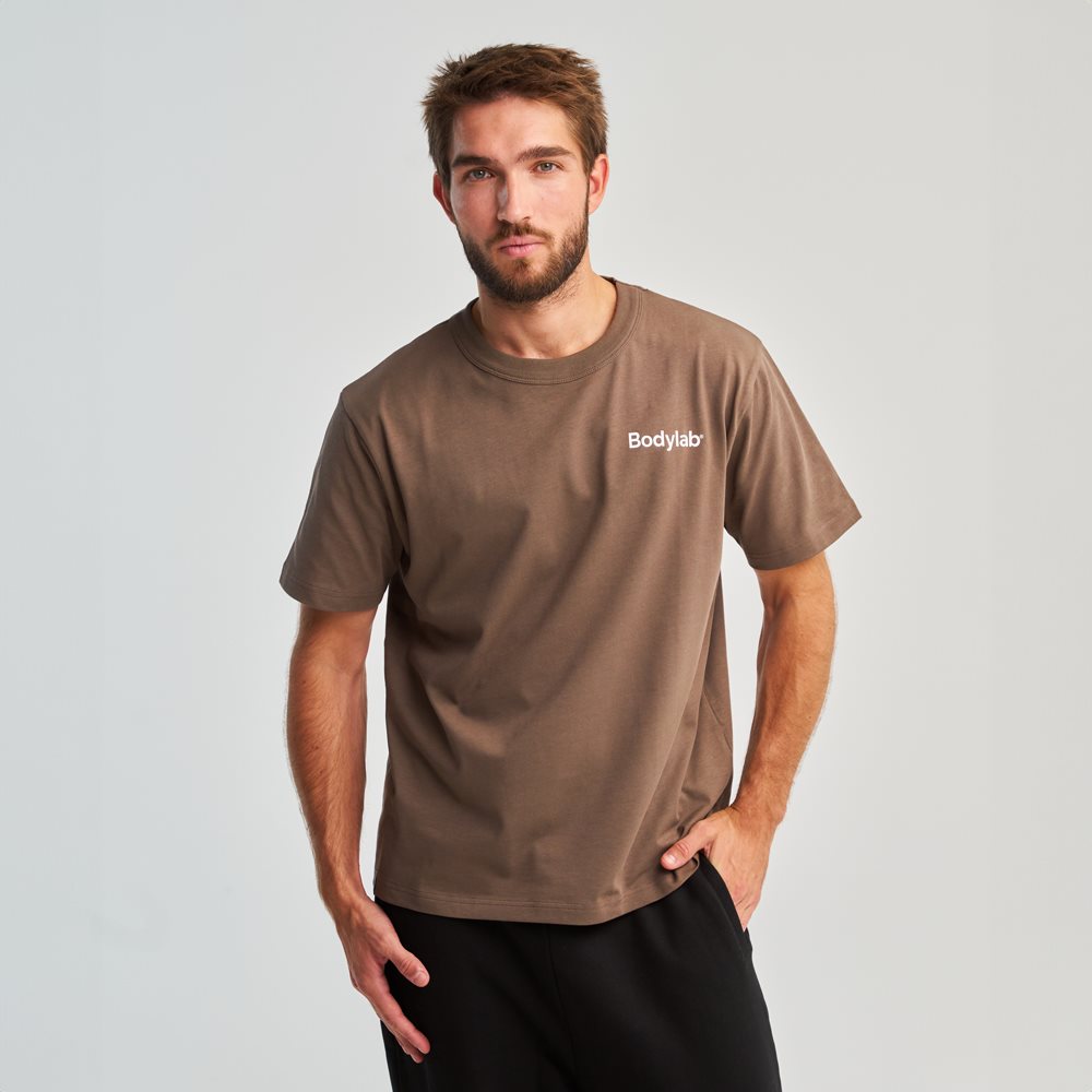 Box T Shirt   Mocha
