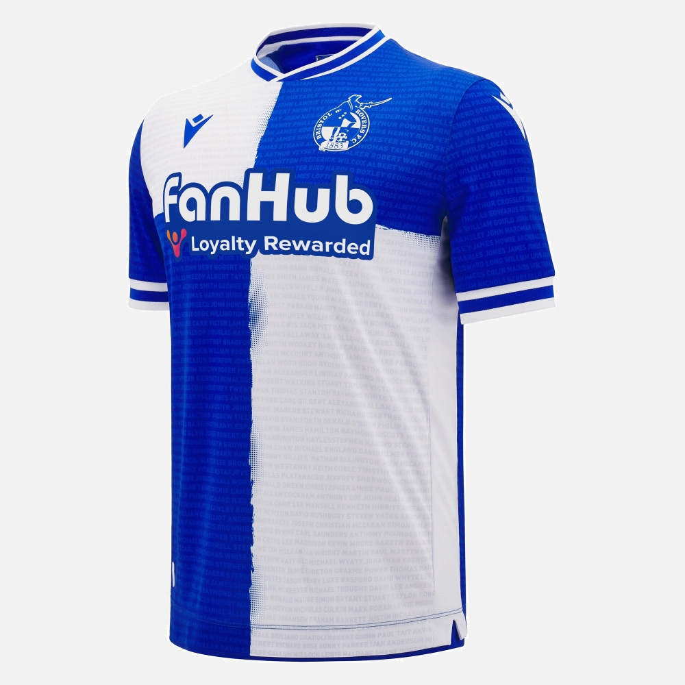 Bristol Rovers Home Jersey 2024 25   Mens M  Eu