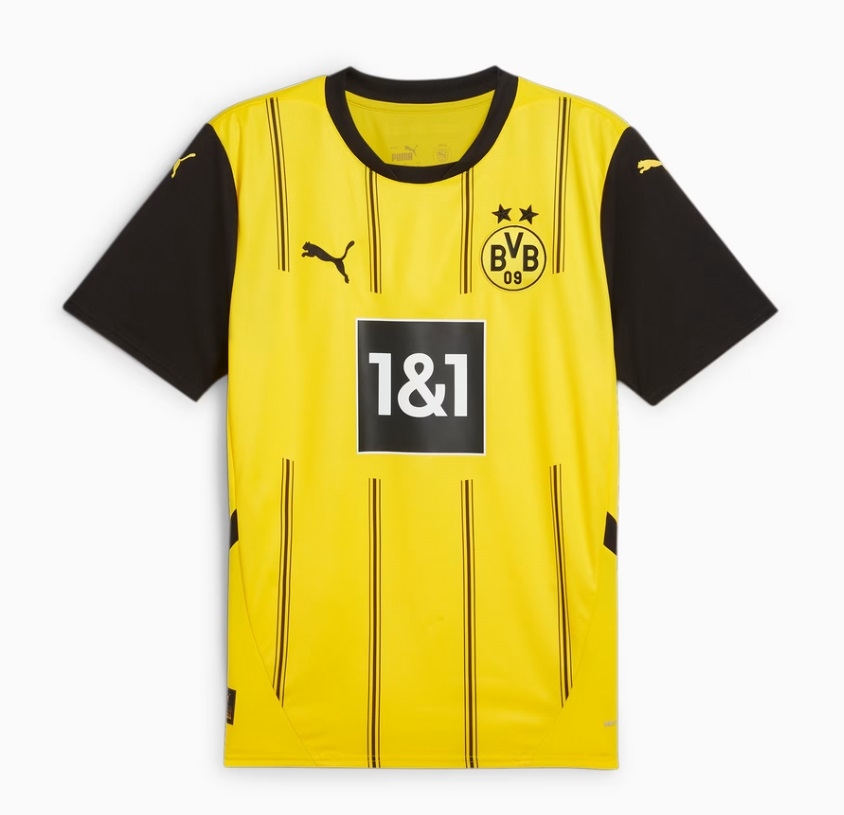 Dortmund Home Jersey 2024 25   Adults Xs