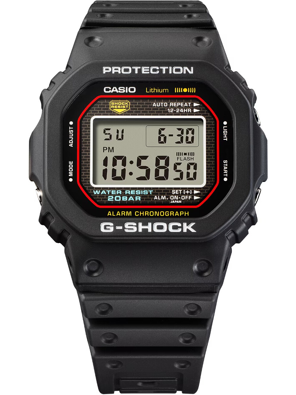 Casio Dw 5000r 1aer Herreur G Shock Digitalt Ur