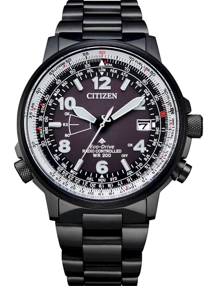 Citizen Cb0245 84e Herreur Eco Drive Radiostyret Ur