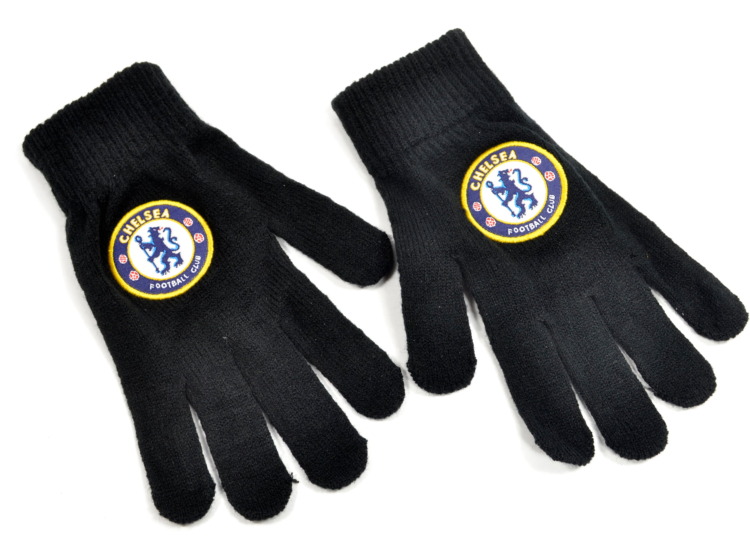 Chelsea Fc Strikhandsker Med Klublogo