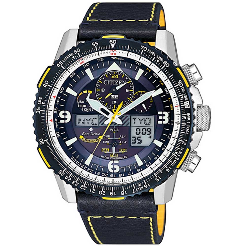 Citizen Jy8078 01l Herreur Radiostyret Ur