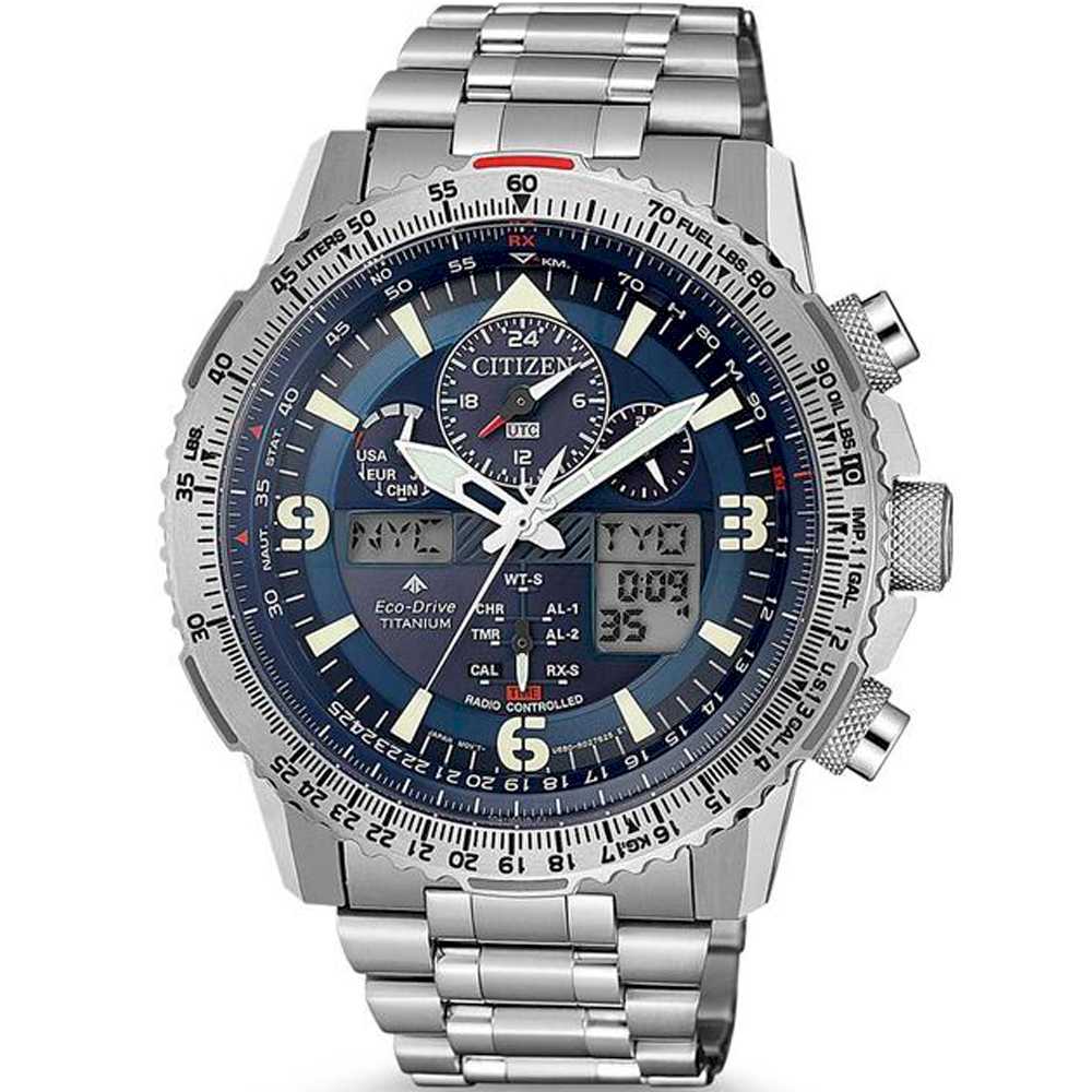 Citizen Jy8100 80l Herreur Radiostyret Ur