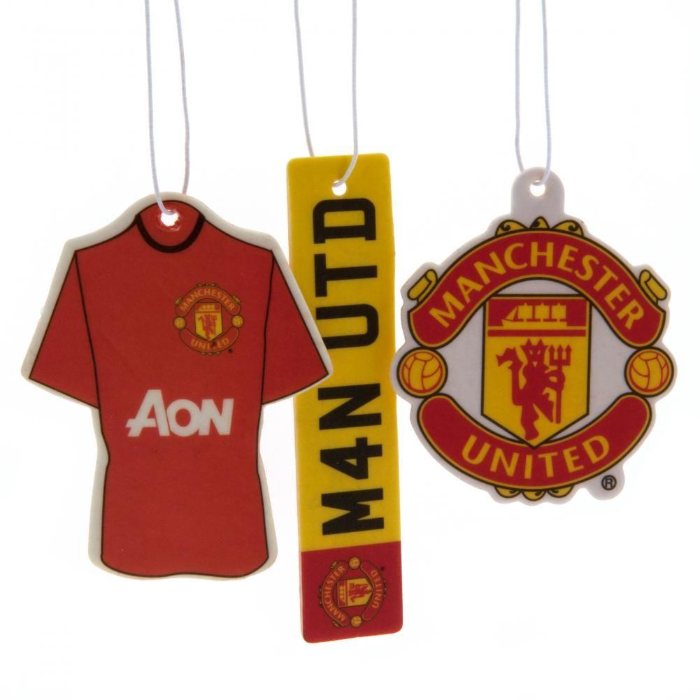 Manchester United Fc Luftfriskere   3 Stk