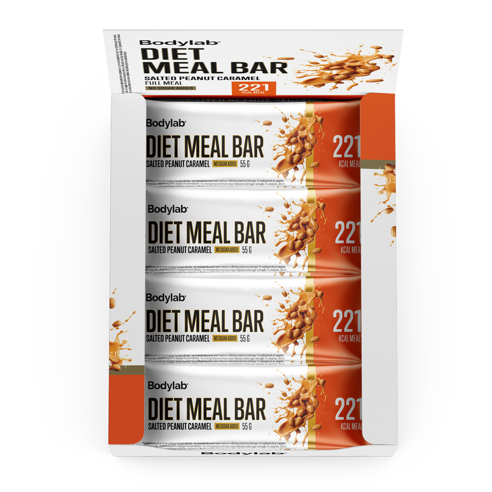 Diet Meal Bar 12 X 55 G Salted Peanut Caramel