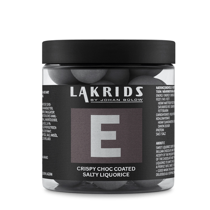 E   Salt Lak Med Hvid Choko Og Lakpulver  125 G