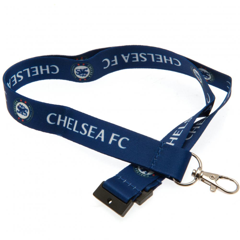 Chelsea Fc Nøglesnor   85 Cm  X 2 Cm