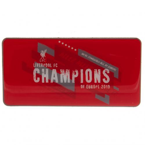Liverpool Fc Champions Of Europe Køleskabsmagnet