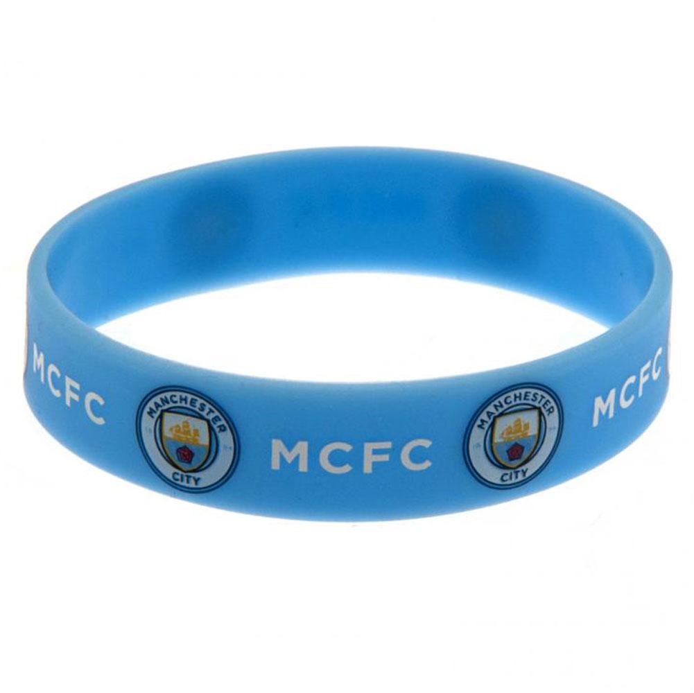 Manchester City Fc Silicone Armbånd