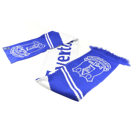 Everton Jacquard Vertigo Design Scarf One Size