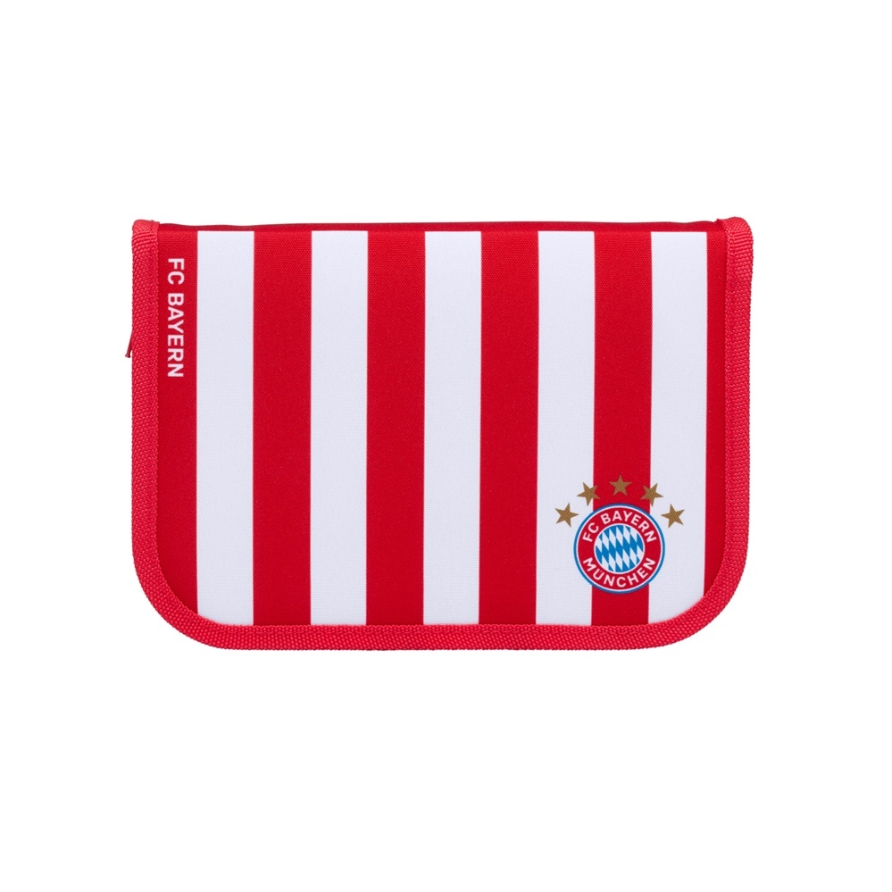 Fc Bayern Munich Pencil Case Filled Stripes One Size