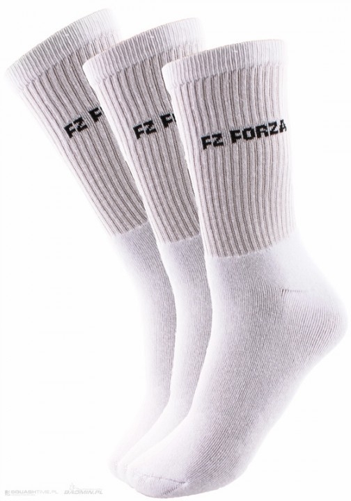 Forza Comfort Lange Strømper 3-Pak Hvid