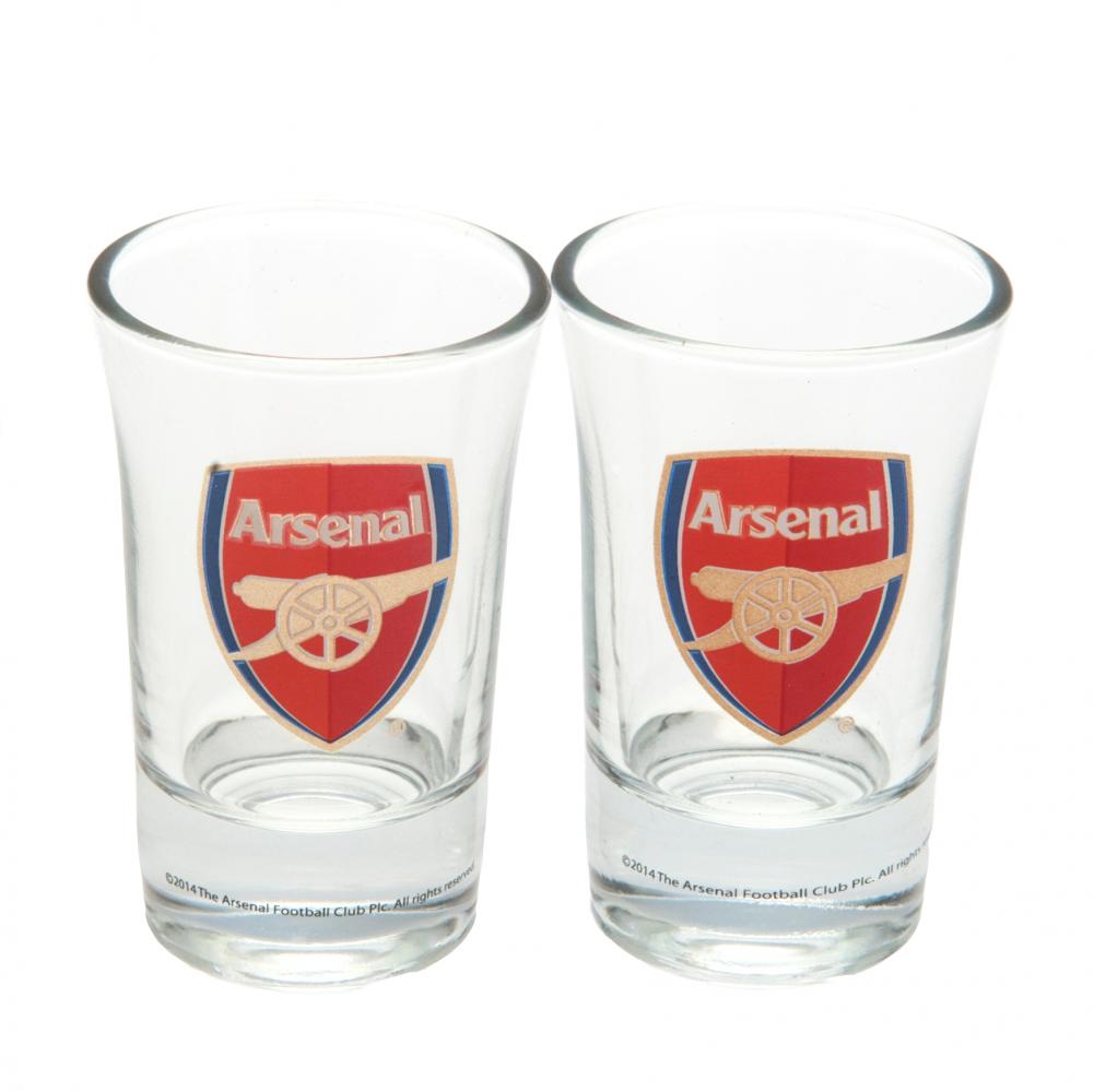 Arsenal Fc Shotsglas 2 Stk