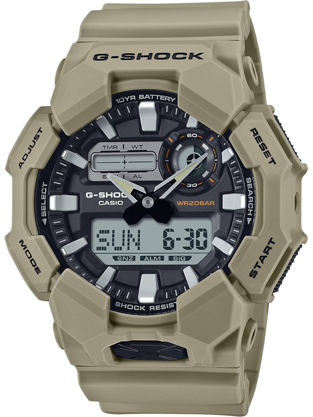 Casio Ga 010 5aer Herreur G Shock Classic