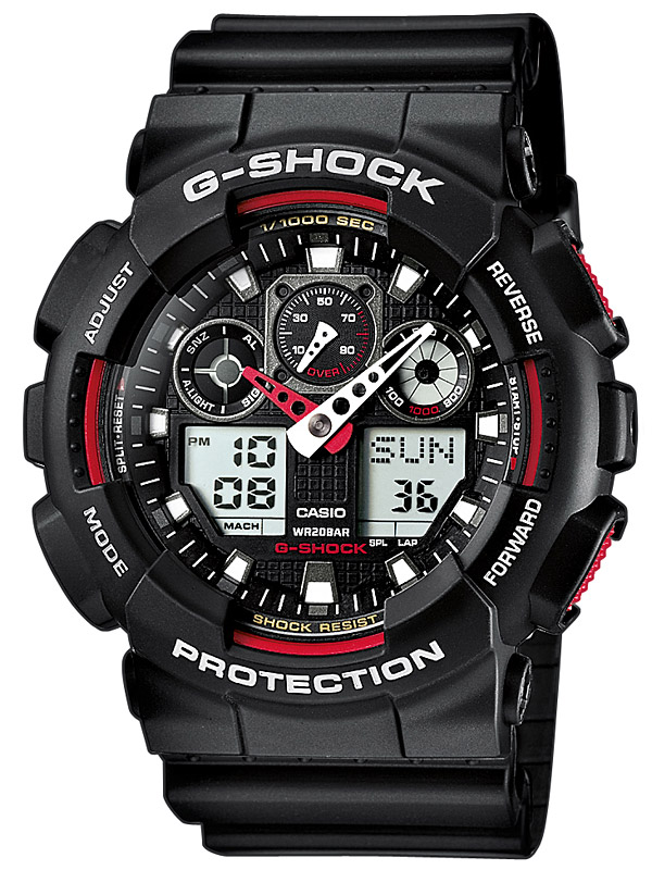 Casio Ga 100 1a4er Herreur G Shock Ur Sort