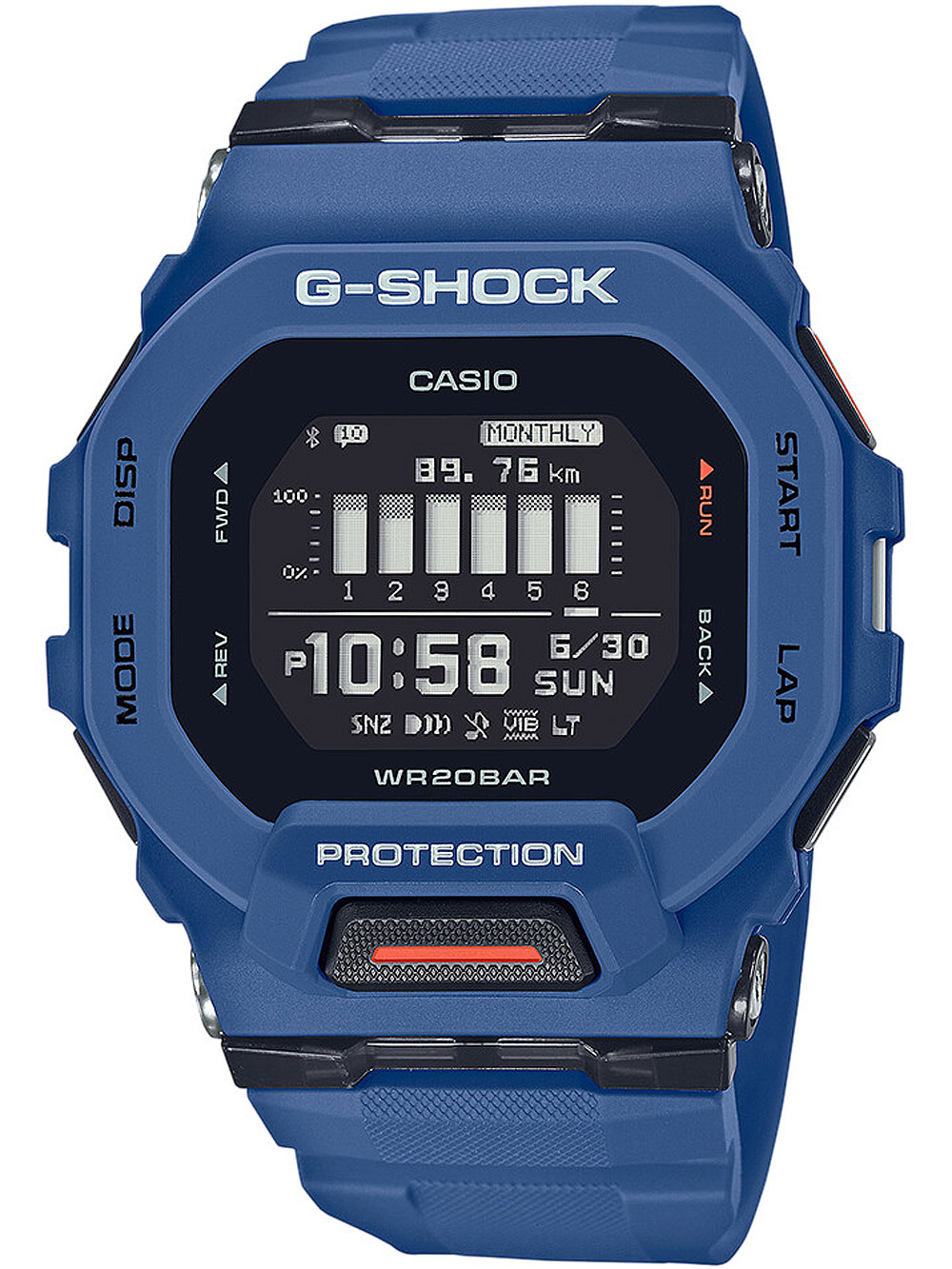 Casio Gbd 200 2er Herreur G Shock Blåt Ur