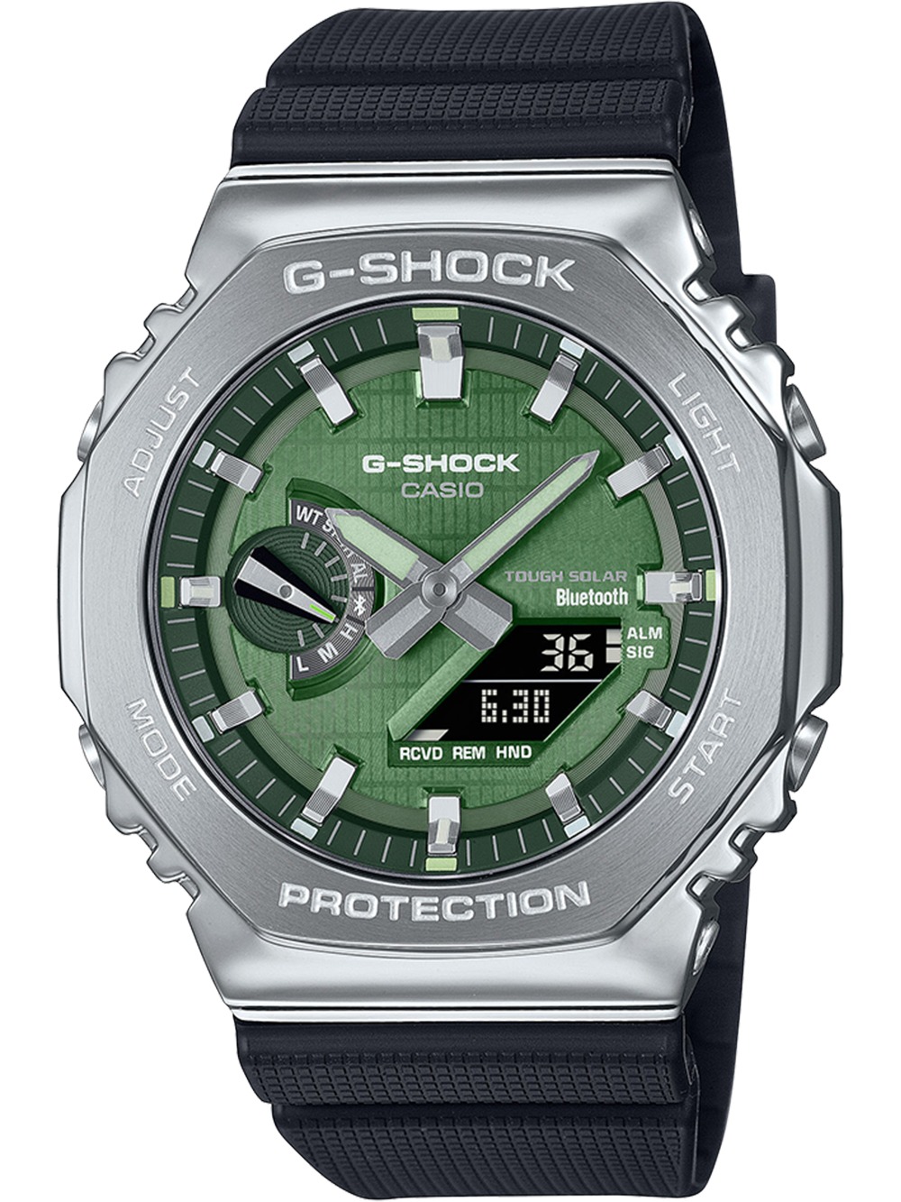 Casio Gbm 2100a 1a3er Herreur G Shock G Steel Solar