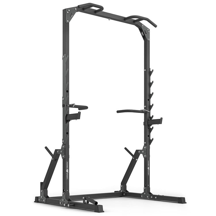 Semi Pro Squat Half Rack Med Pull Up Stang Og Dip Station