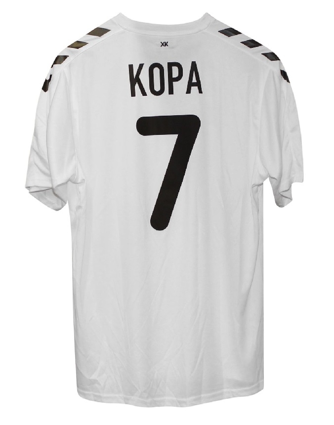 Rm Retro Tee   White Black   Kopa 7 Xl