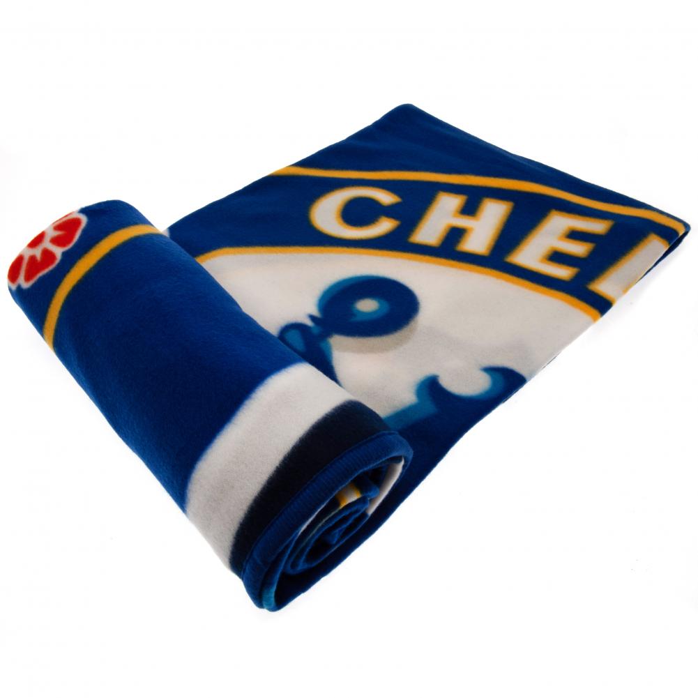 Chelsea Fc Fleece Tæpe   125 Cm X 150 Cm