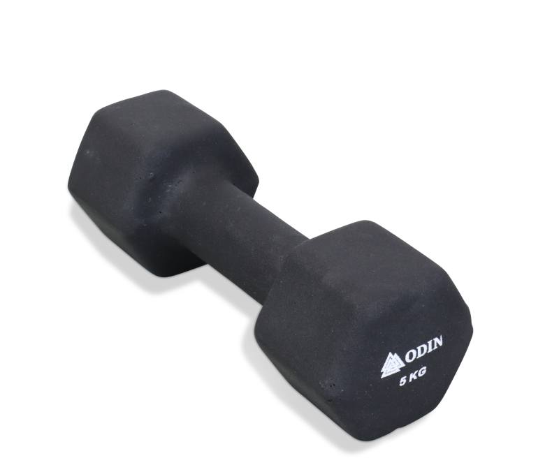 Odin 5kg Neopren Hex Håndvægt – Styrketræning Tilbud!