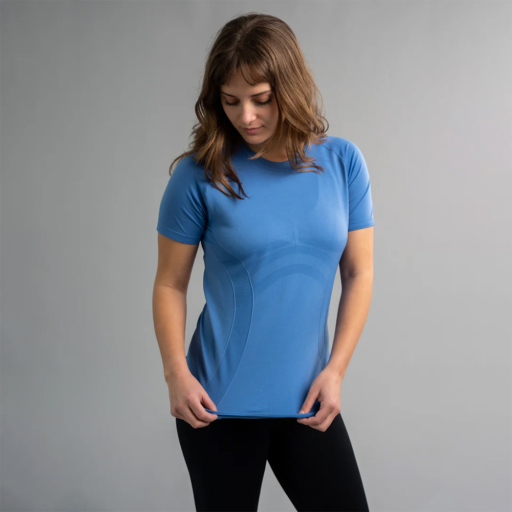 Incrediwear Woman Infrared T Shirt  Blå   S