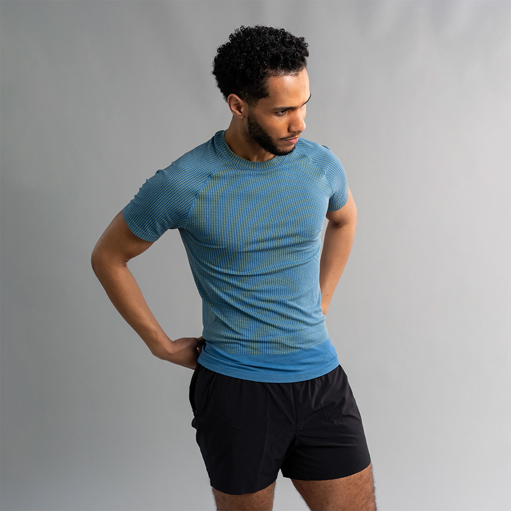 Incrediwear Men Infrared T Shirt  Blå   M