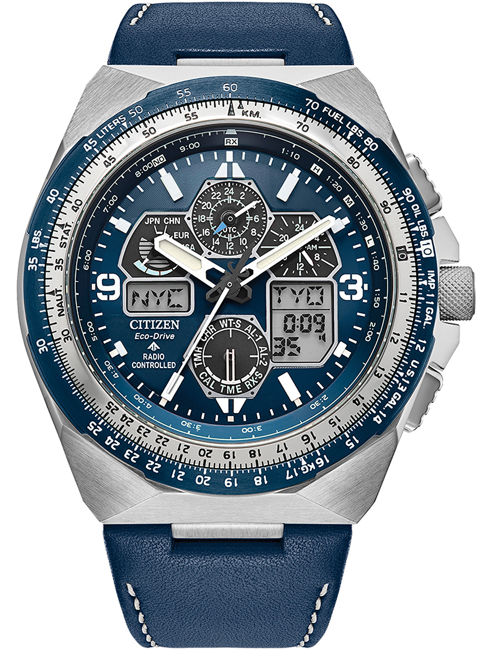 Citizen Jy8148 08l Herreur Eco Drive Promaster Radiostyret