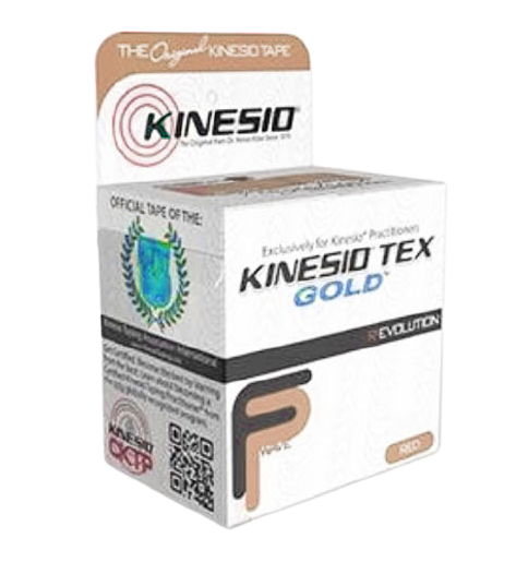 Kinesio Tex Gold Fp Tape – Hudfarvet Støtte til Træning 5m