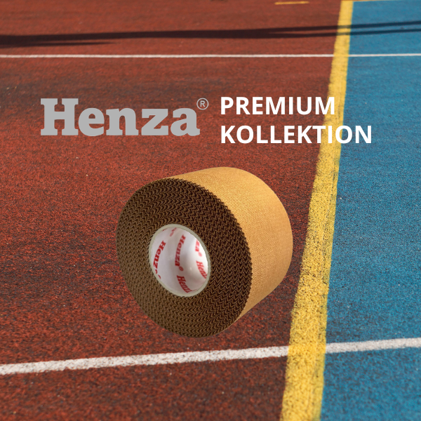 Henza Premium Sportstape Brun 3 8 Cm X 10 M