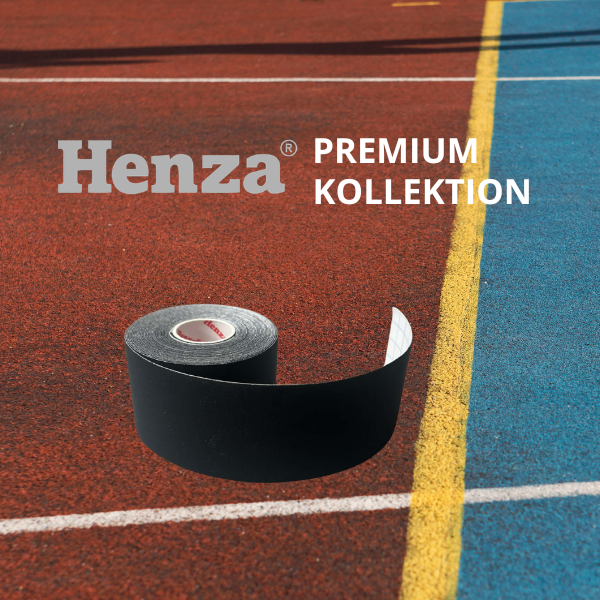 Henza Premium Kinesiologi Tape Sort 5m X 5cm