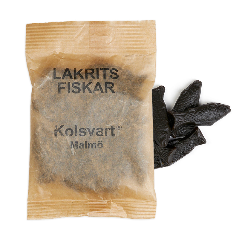 Kolsvart   Søde Lakridsfisk